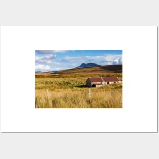 Old barn, Achnasheen Posters and Art